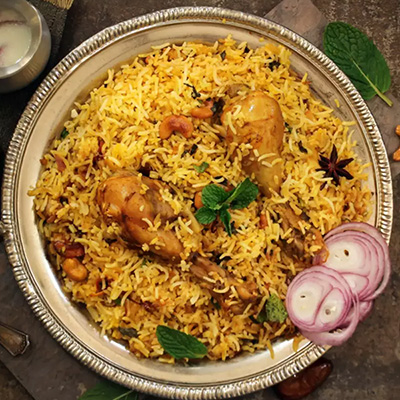 "Chicken Dum Biryani (6 Pcs )Jumbo Pack (Ismail Restaurant) - Click here to View more details about this Product